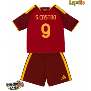 AS Roma Santiago Castro #9 Kotipaita Lapsille 2026-27 Lyhythihainen (+ shortsit)
